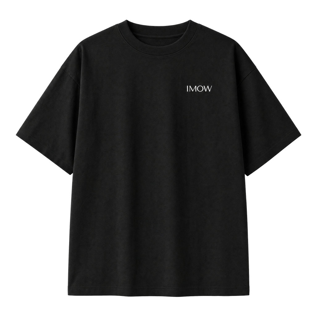 IMOW Vintage Wash Cotton Tee (Black)