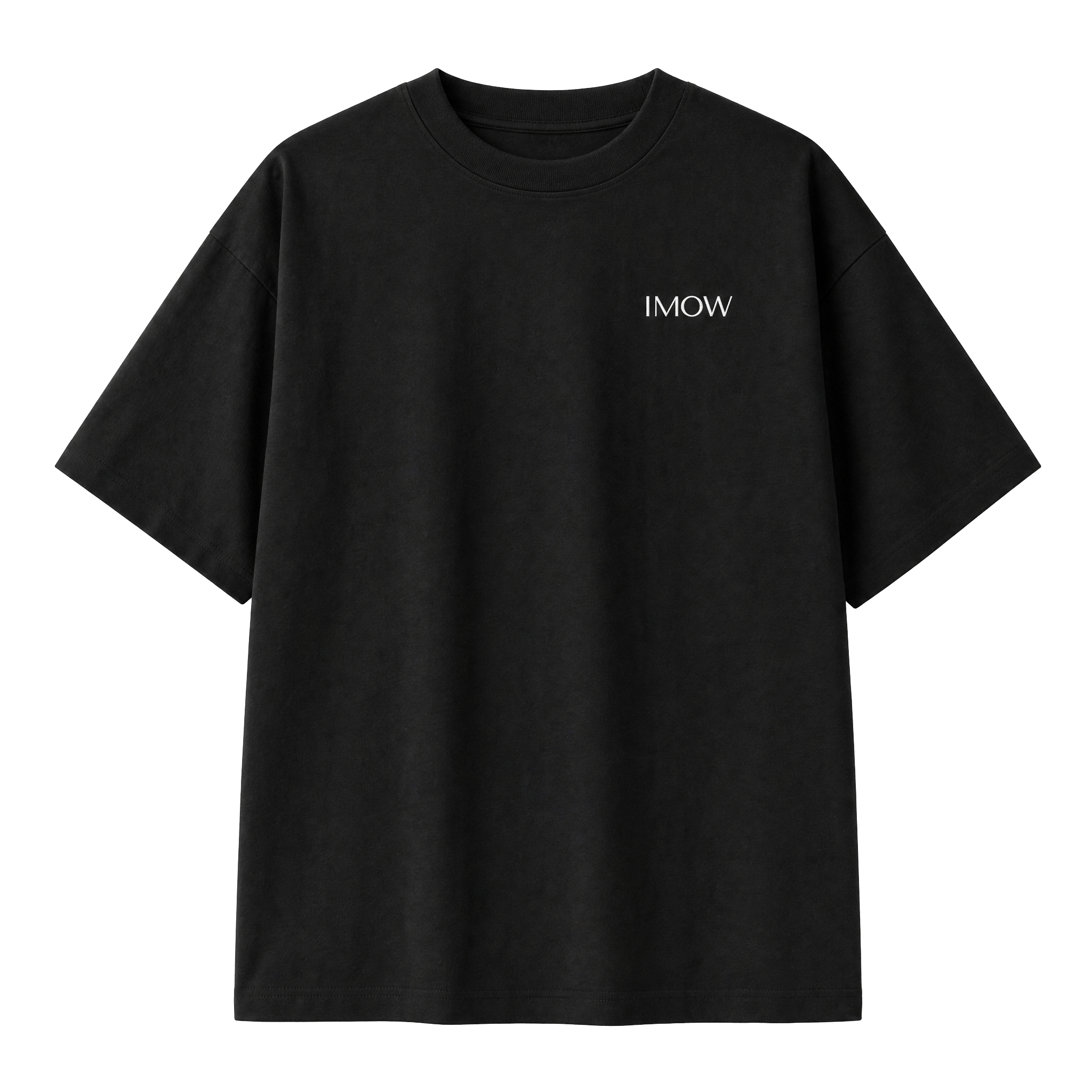 IMOW Vintage Wash Cotton Tee (Black)