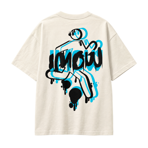 IMOW Vintage Wash Cotton Tee (Beige)